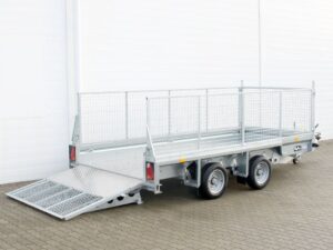 Ifor Williams GX125 157×366 3,5t-Rampa-Rejilla-Nuevo
