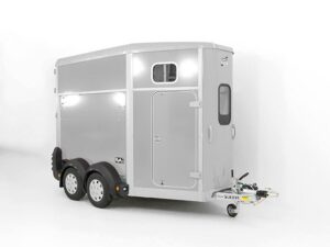 Ifor Williams Remolque para caballos HB506-Guadarnés-Plata-Nuevo
