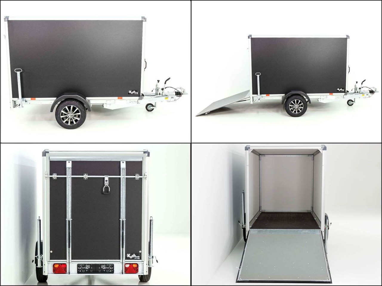 Variant Remolque cerrado Black Edition 148x258cm H:157 1,35t-Rampa-Nuevo - Imagen 11