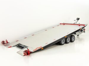 Vezeko Remolque portacoches Race Master Alu 209x550cm Tridem 3,5t-Nuevo