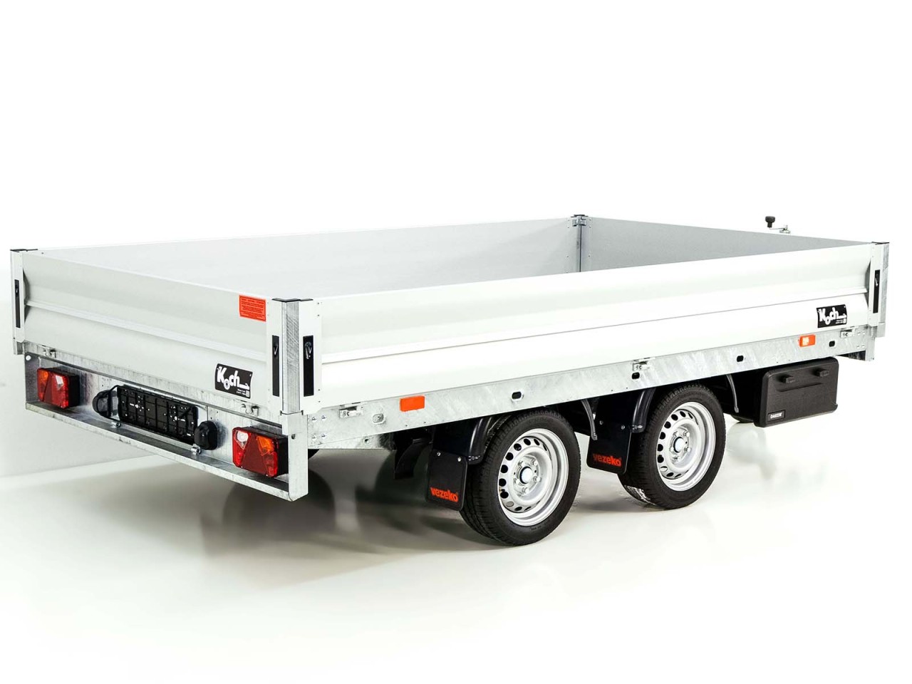 Vezeko Plataforma alta Remolque D27.3-182x317cm 2,7t-Nuevo - Imagen 2