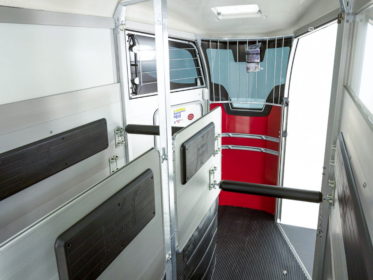 Ifor Williams Remolque para caballos HBX 511-Salida frontal-nuevo modelo-rojo-Nuevo - Imagen 10