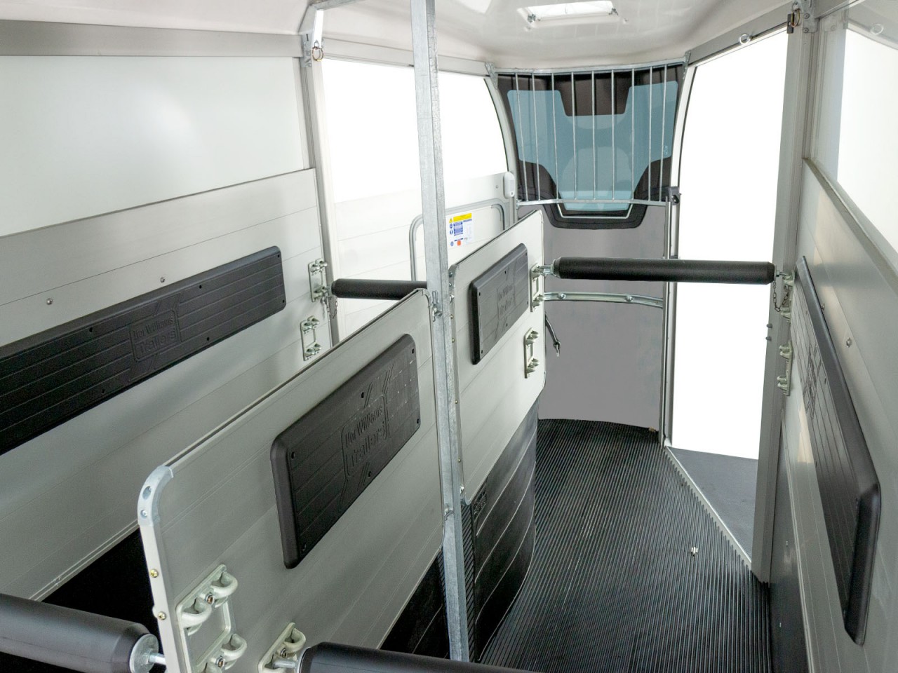 Ifor Williams Remolque para caballos HBX 511-Salida frontal-nuevo modelo-plata-Nuevo - Imagen 6