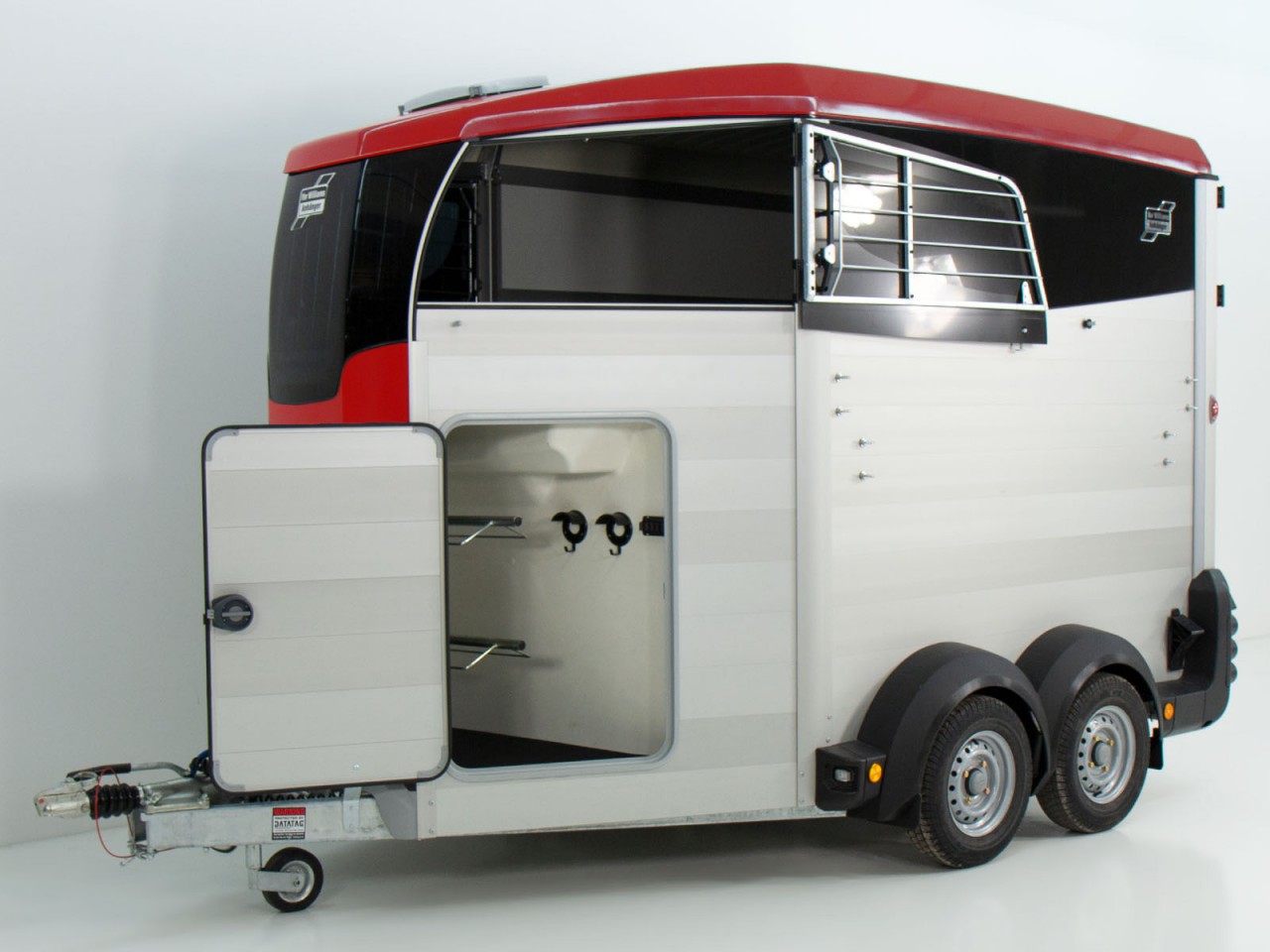 Ifor Williams Remolque para caballos HBX 511-Guadarnés-nuevo modelo-rojo-Nuevo - Imagen 5