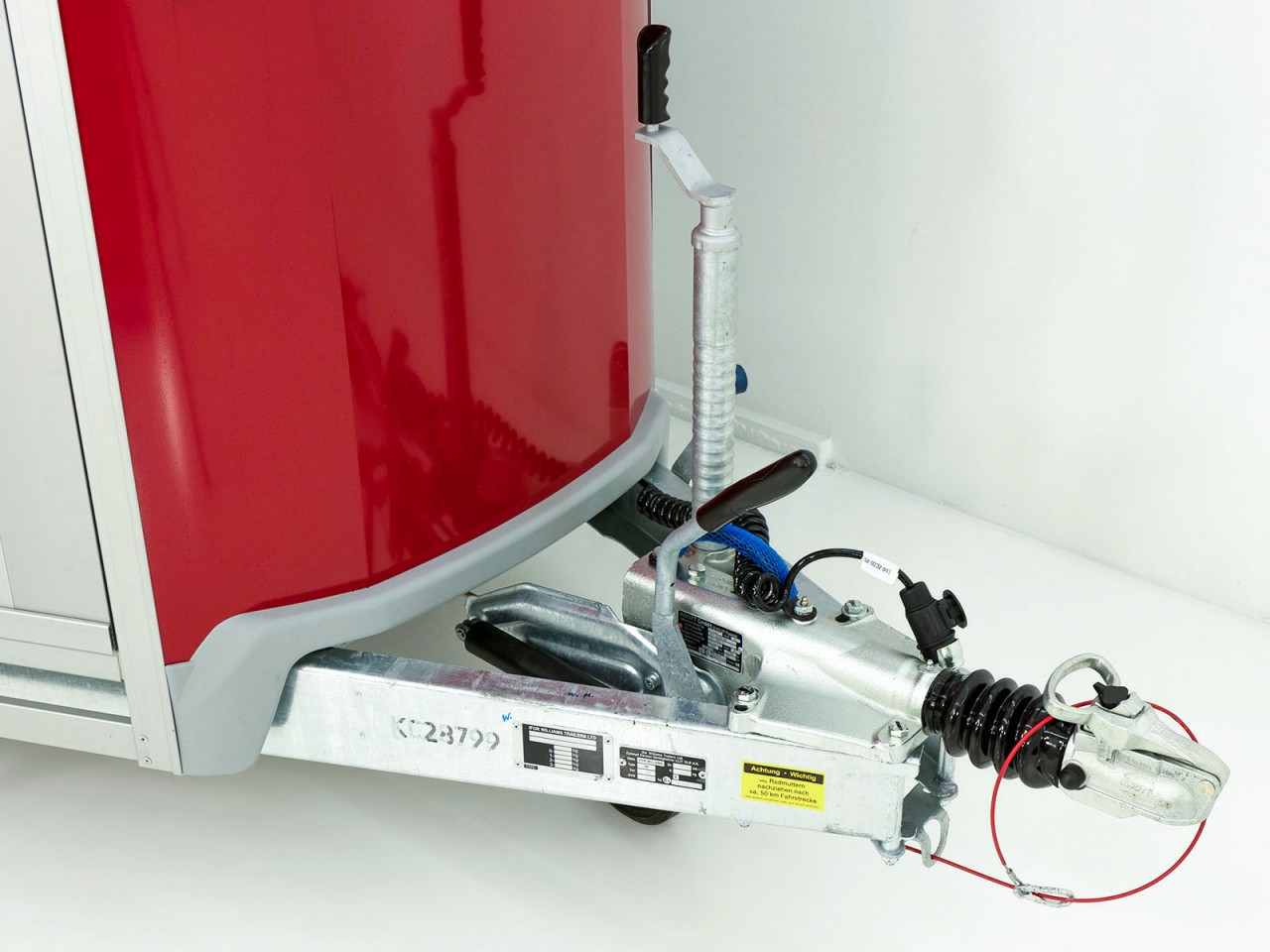 Ifor Williams Remolque para caballos HBX 511-Guadarnés-nuevo modelo-rojo-Nuevo - Imagen 8