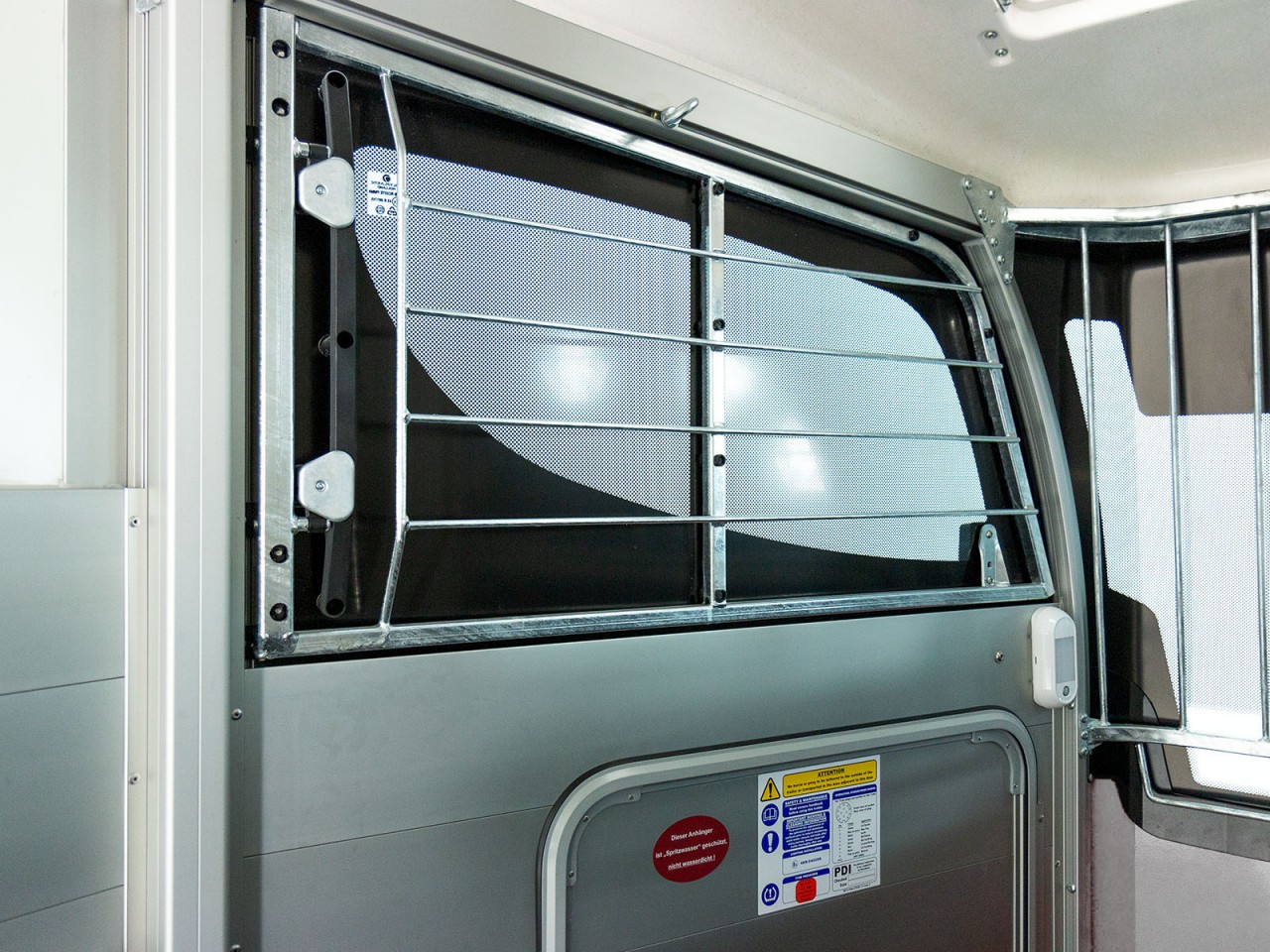 Ifor Williams Remolque para caballos HBX 403-Salida frontal-nuevo modelo-plata-Nuevo - Imagen 7
