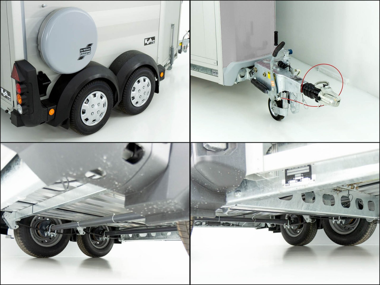 Ifor Williams Remolque para caballos HBX 403-Salida frontal-nuevo modelo-plata-Nuevo - Imagen 15