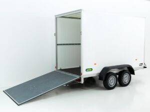 Unsinn Remolque cerrado UKU 157x305cm Altura:194cm 2,0t, Rampa-Nuevo