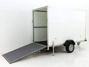 Unsinn Remolque cerrado UKU 157x305cm Altura:194cm 1,4t, Rampa-Nuevo
