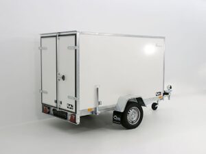 Blyss Remolque cerrado 750kg sin frenos 135x248cm Altura:150cm-Nuevo