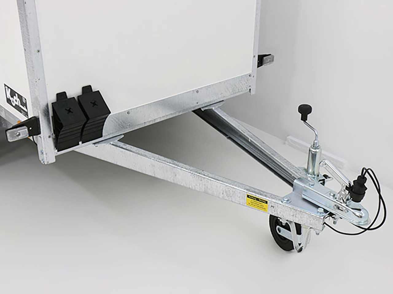 Blyss Remolque cerrado 750kg sin frenos 135x248cm Altura:150cm-Nuevo - Imagen 11