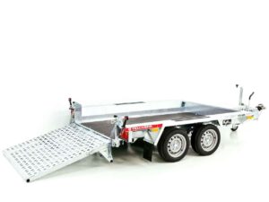 Temared Remolque para maquinaria de construcción Builder 153x260cm 2,7t-Rampa-Nuevo