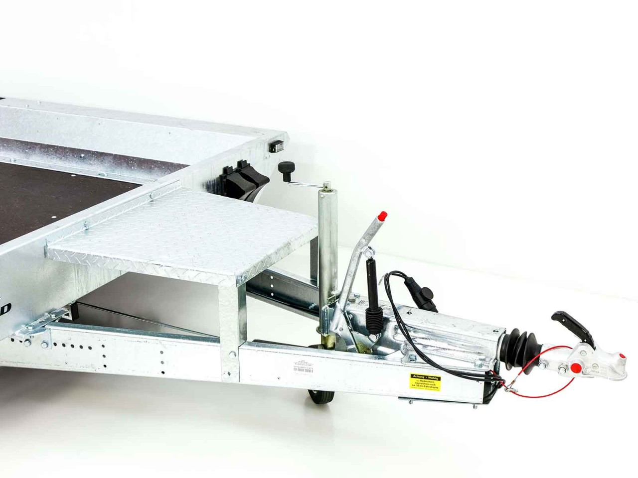 Temared Remolque para maquinaria de construcción Builder 183x400cm 3,5t-Rampa-Nuevo - Imagen 5