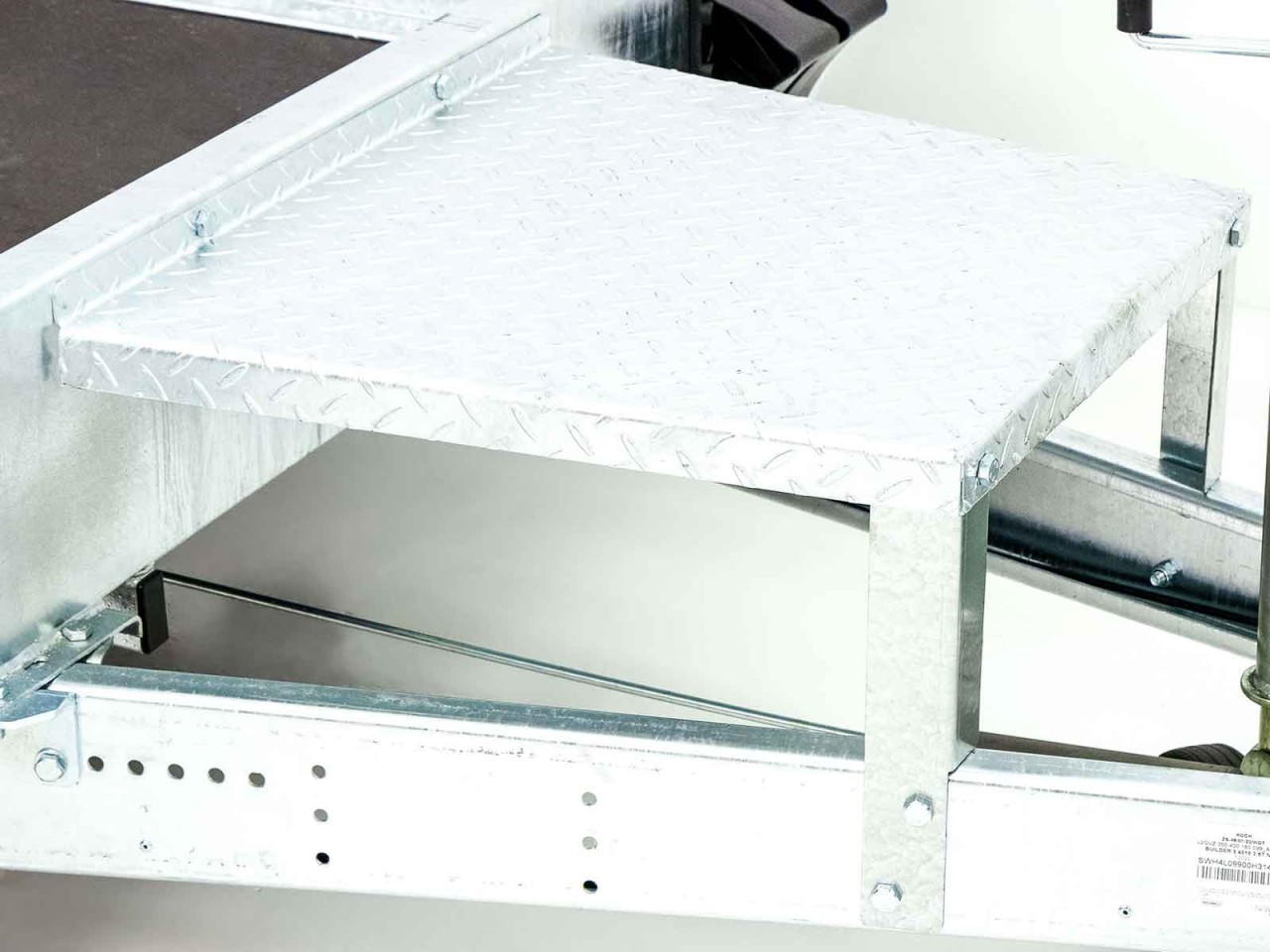 Temared Remolque para maquinaria de construcción Builder 183x400cm 3,5t-Rampa-Nuevo - Imagen 6