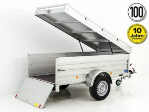 Koch Remolque con tapa 125x250cm Altura:65cm 1300kg, Tipo 4.13, Oferta-Nuevo