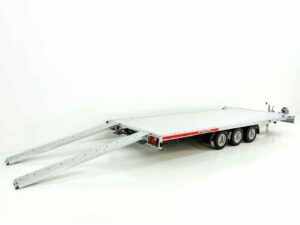 Temared Remolque portacoches CARLU 6021-S Suelo de aluminio 215x600cm 3,5t-Nuevo