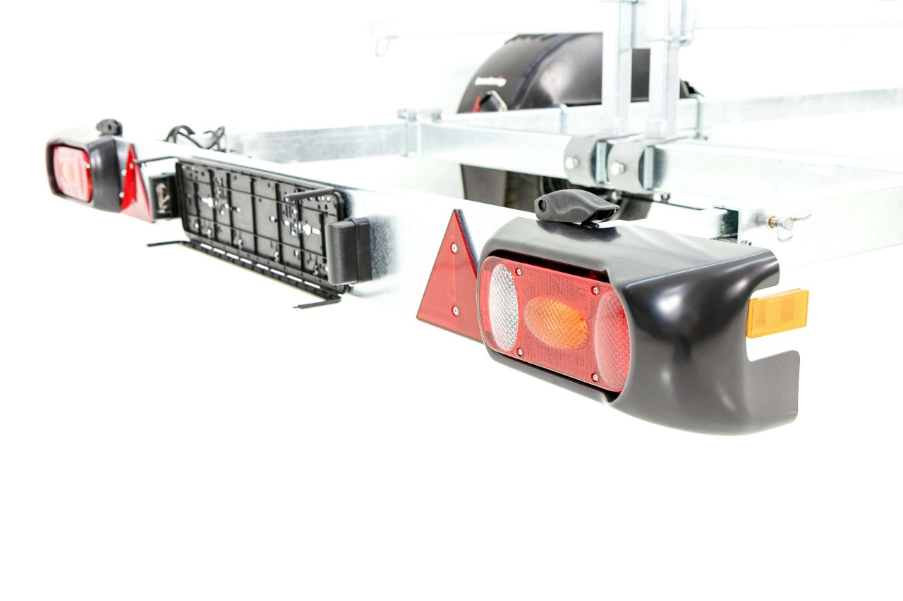 Brenderup Remolque para barco Kanu-/Kajak- Remolque 8er 1000kg-Nuevo - Imagen 9