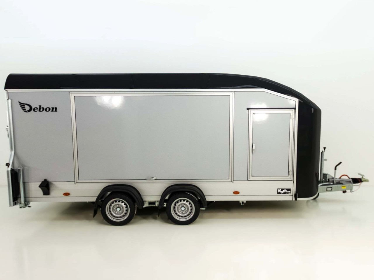 Debon Remolque cerrado Roadster C1000 200x500x200cm 3,5t negro-Nuevo - Imagen 6