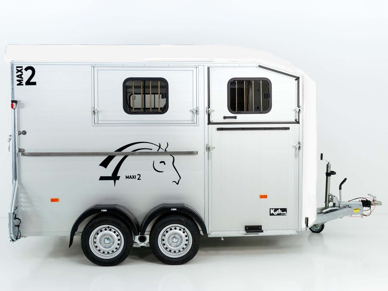 Cheval Liberte Remolque para caballos MAXI 2, blanco-Nuevo - Imagen 5