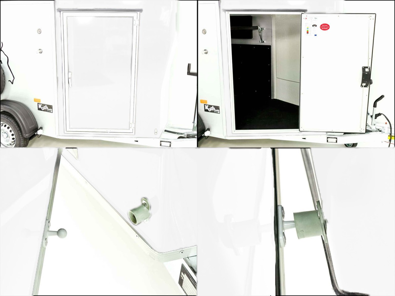 Cheval Liberte Remolque para caballos GOLD One 1,5er, Pullman-Tren de rodaje, blanco-Nuevo - Imagen 13