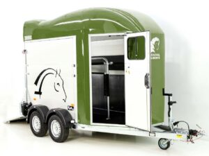 Cheval Liberte Remolque para caballos GOLD Origins, verde oliva-Nuevo