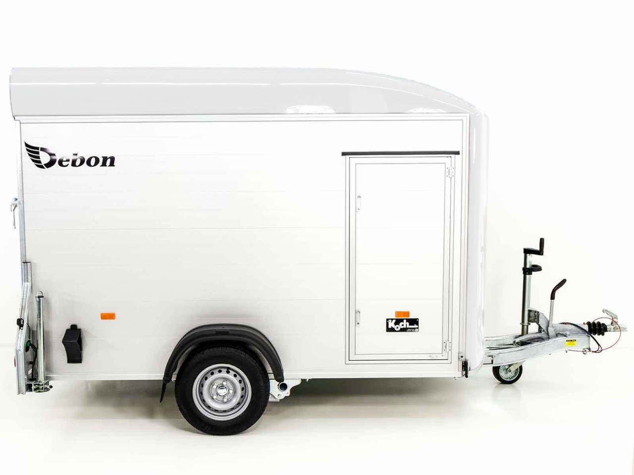 Debon Remolque cerrado C400 164x315cm H:200cm 1,3t, Alu, Polybug, Puerta-Nuevo - Imagen 4