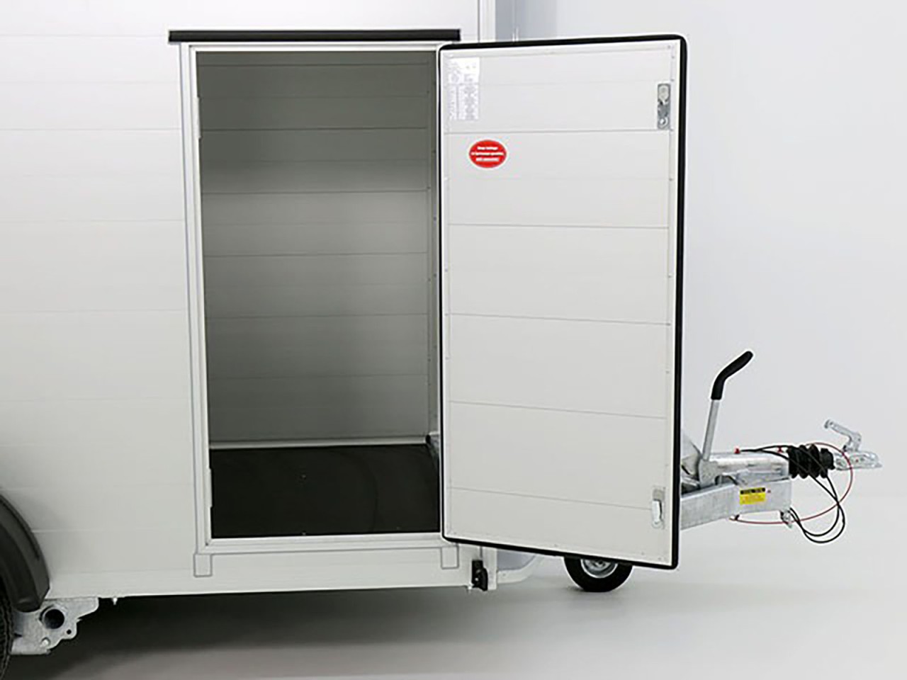 Debon Remolque cerrado C300 148x295cm H:190cm 1,3t, Alu, Polybug, Puerta-Nuevo - Imagen 11