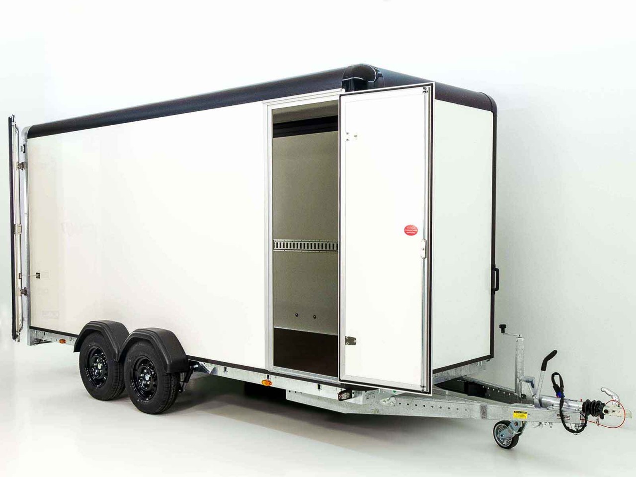 Henra Remolque cerrado Black Xpert 183x365cm H:220 3,5t-Puerta-Nuevo - Imagen 4