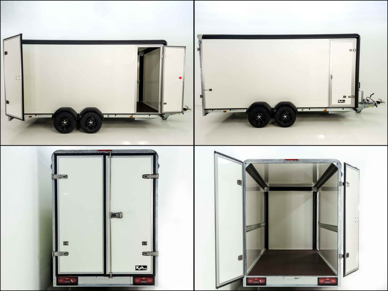 Henra Remolque cerrado Black Xpert 183x365cm H:220 3,5t-Puerta-Nuevo - Imagen 9