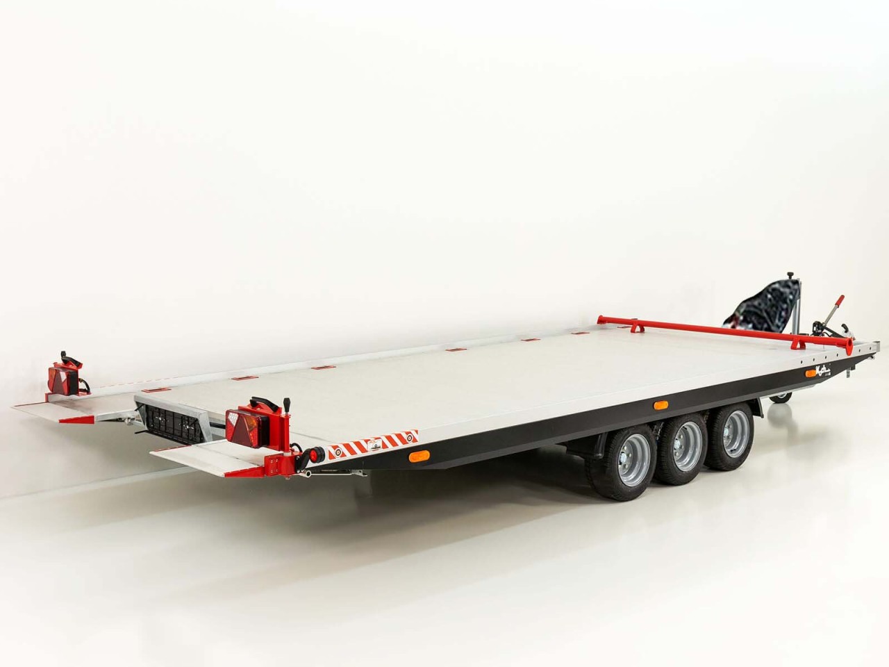 Vezeko Remolque portacoches Race Master Alu 209x550cm Tridem 3,5t-E-vientoe-Nuevo - Imagen 2