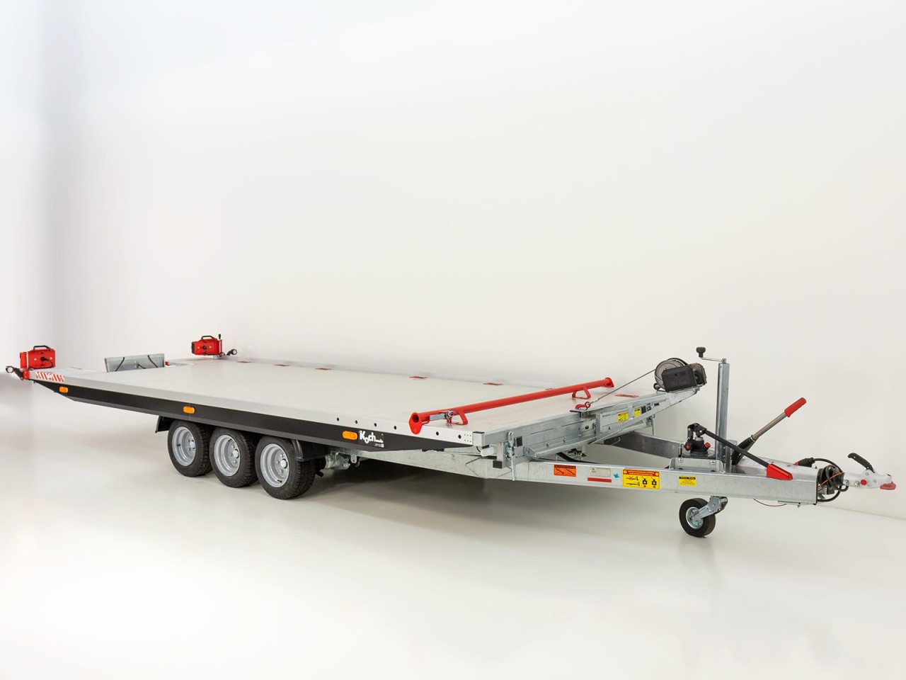 Vezeko Remolque portacoches Race Master Alu 209x550cm Tridem 3,5t-E-vientoe-Nuevo - Imagen 3