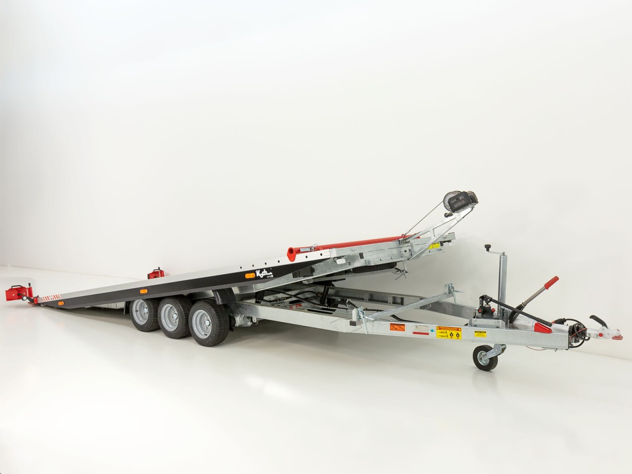 Vezeko Remolque portacoches Race Master Alu 209x550cm Tridem 3,5t-E-vientoe-Nuevo - Imagen 4