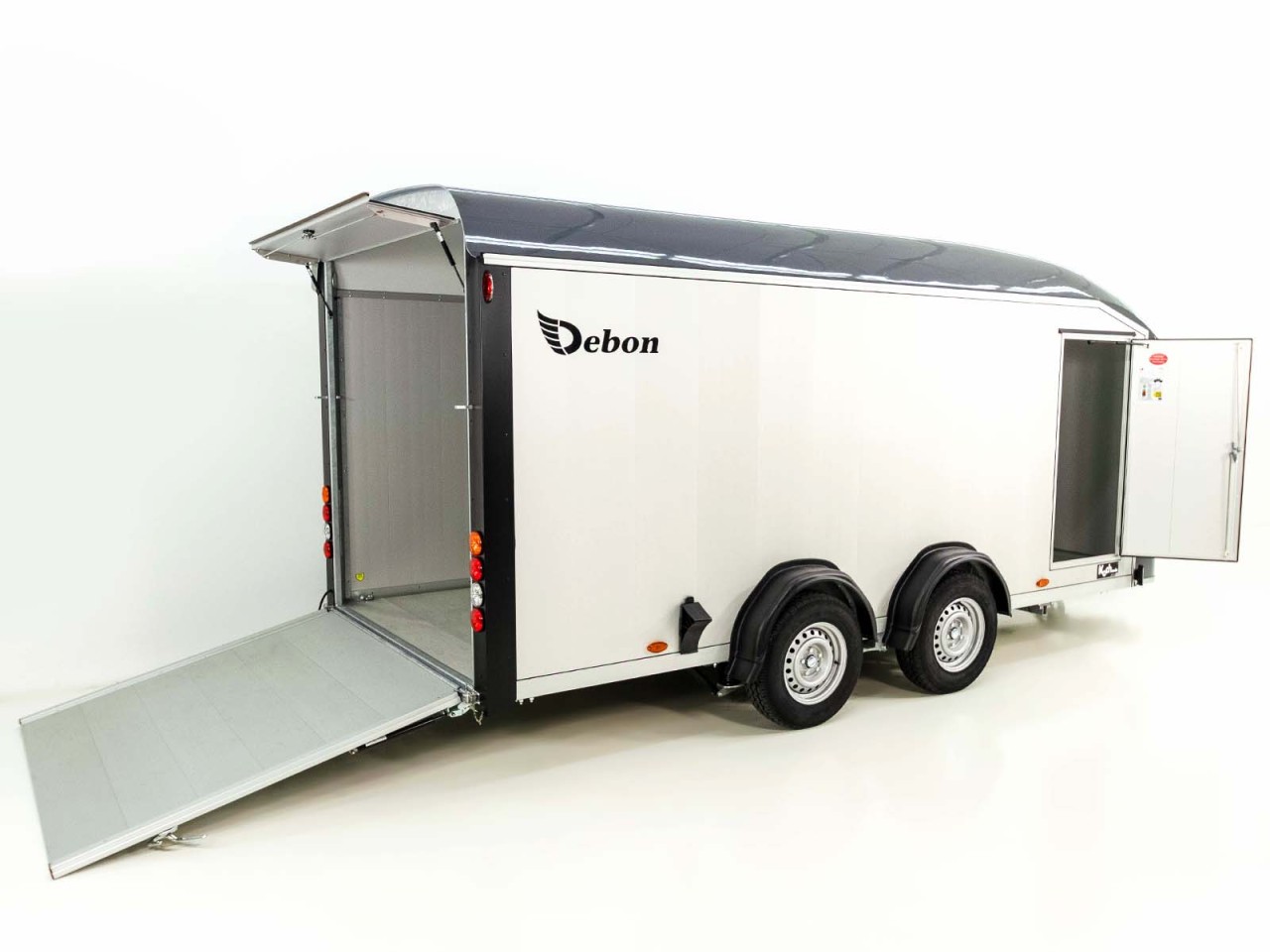 Debon Remolque cerrado Roadster Alu C900 202x495x200cm 3,5t gris-Nuevo