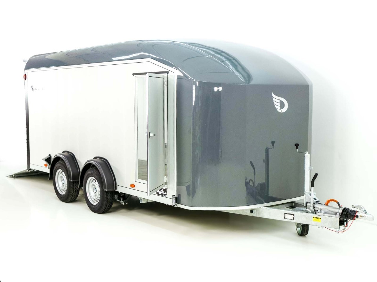 Debon Remolque cerrado Roadster Alu C900 202x495x200cm 3,5t gris-Nuevo - Imagen 4