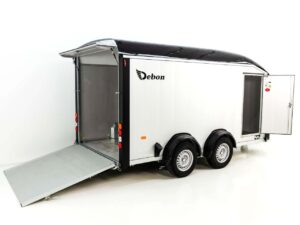 Debon Remolque cerrado Roadster Alu C900 202x495x200cm 3,5t negro-Nuevo