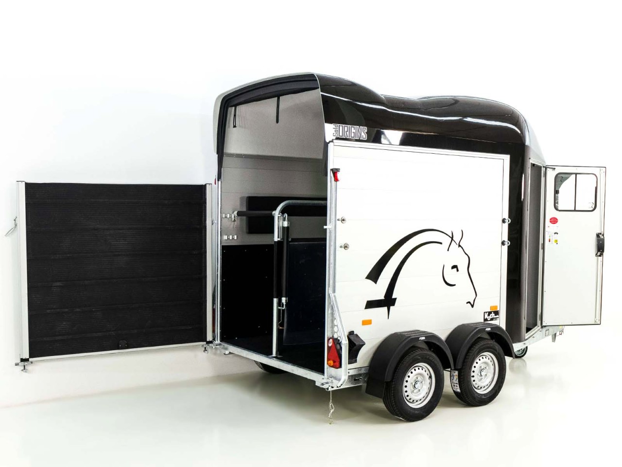 Cheval Liberte Remolque para caballos GOLD Origins, negro-Nuevo - Imagen 2