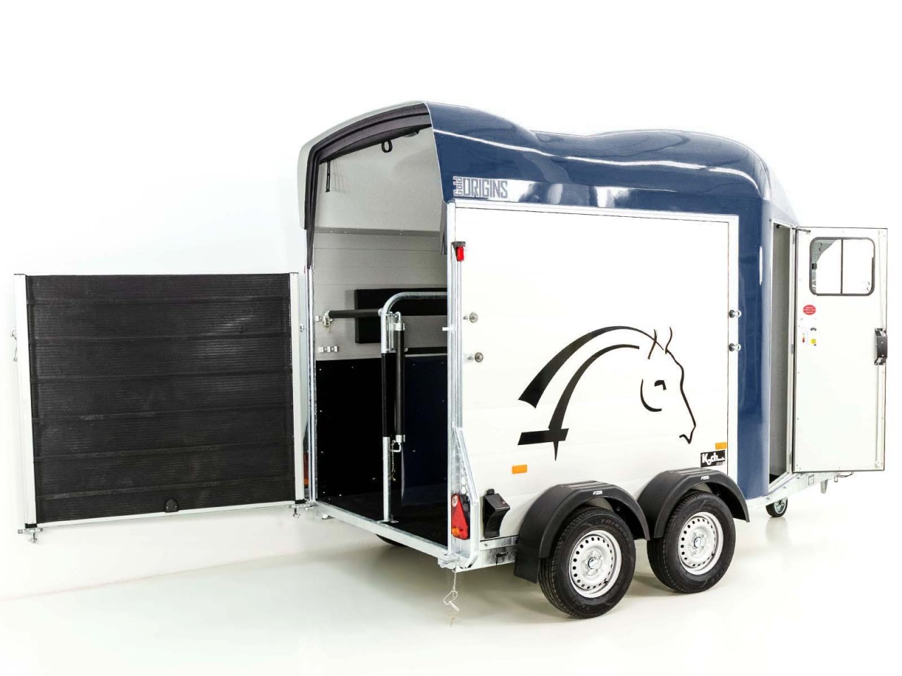 Cheval Liberte Remolque para caballos GOLD Origins, azul-Nuevo - Imagen 2
