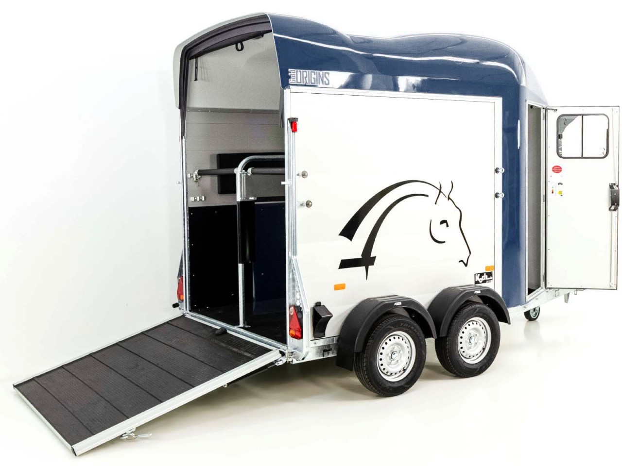 Cheval Liberte Remolque para caballos GOLD Origins, azul-Nuevo - Imagen 3