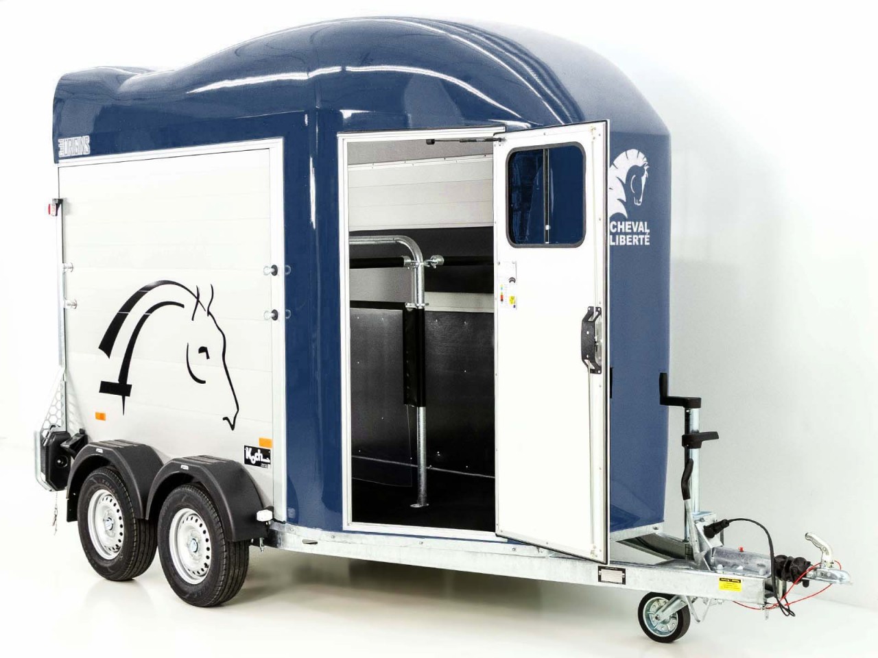 Cheval Liberte Remolque para caballos GOLD Origins, azul-Nuevo - Imagen 5