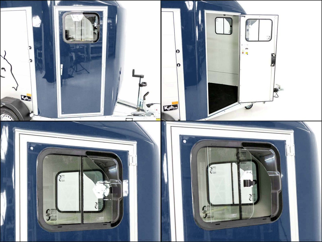 Cheval Liberte Remolque para caballos GOLD Origins, azul-Nuevo - Imagen 11