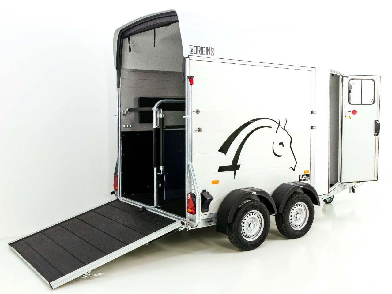 Cheval Liberte Remolque para caballos GOLD Origins, blanco-Nuevo - Imagen 3