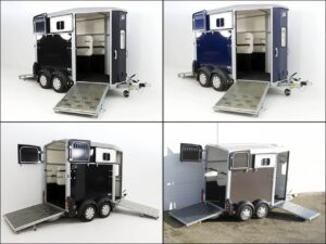 Ifor Williams Remolque para caballos HB506-Salida frontal-Nuevo
