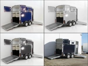 Ifor Williams Remolque para caballos HB511-Portones traseros-Combinación de puertas-Nuevo