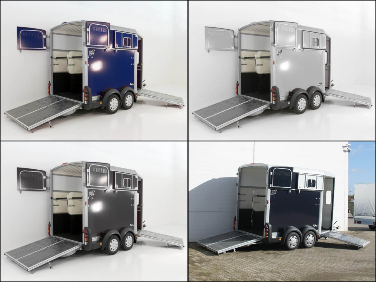 Ifor Williams Remolque para caballos HB511-Portones traseros-Combinación de puertas-Nuevo