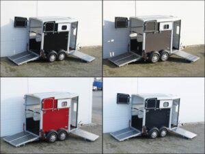 Ifor Williams Remolque para caballos HB506-Salida frontal-Combinación de portones-Nuevo