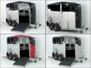 Ifor Williams Remolque para caballos HBX 506-Salida frontal-nuevo modelo-Nuevo