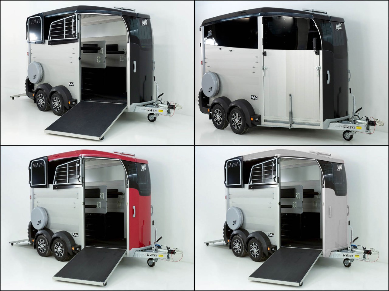 Ifor Williams Remolque para caballos HBX 506-Salida frontal-nuevo modelo-Nuevo
