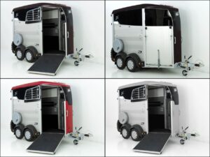 Ifor Williams Remolque para caballos HBX 403-Salida frontal-nuevo modelo-Nuevo