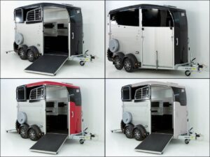 Ifor Williams Remolque para caballos HBX 511-Salida frontal-nuevo modelo-Nuevo