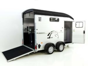 Cheval Liberte Remolque para caballos Multi Max 2, negro-Nuevo